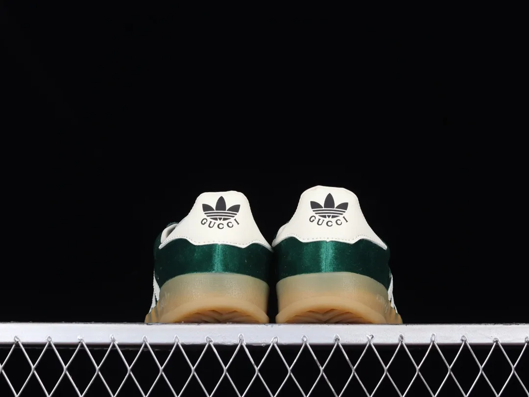 YASSW | Gucci x Adidas Gazelle 'Green Suede': A Fashion Evolution