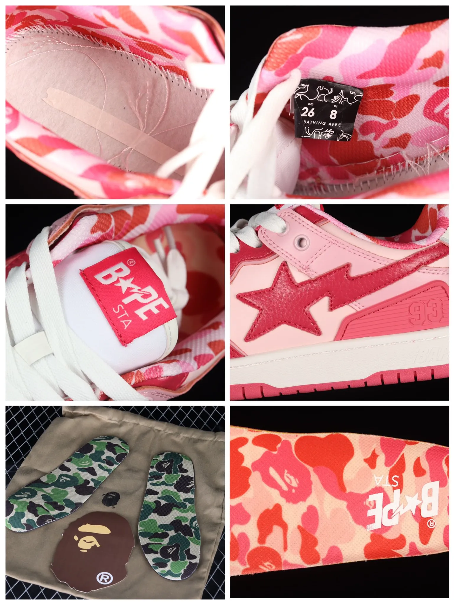 YASSW | A Bathing Ape BAPE SK8 STA ABC Camo Sneakers Review